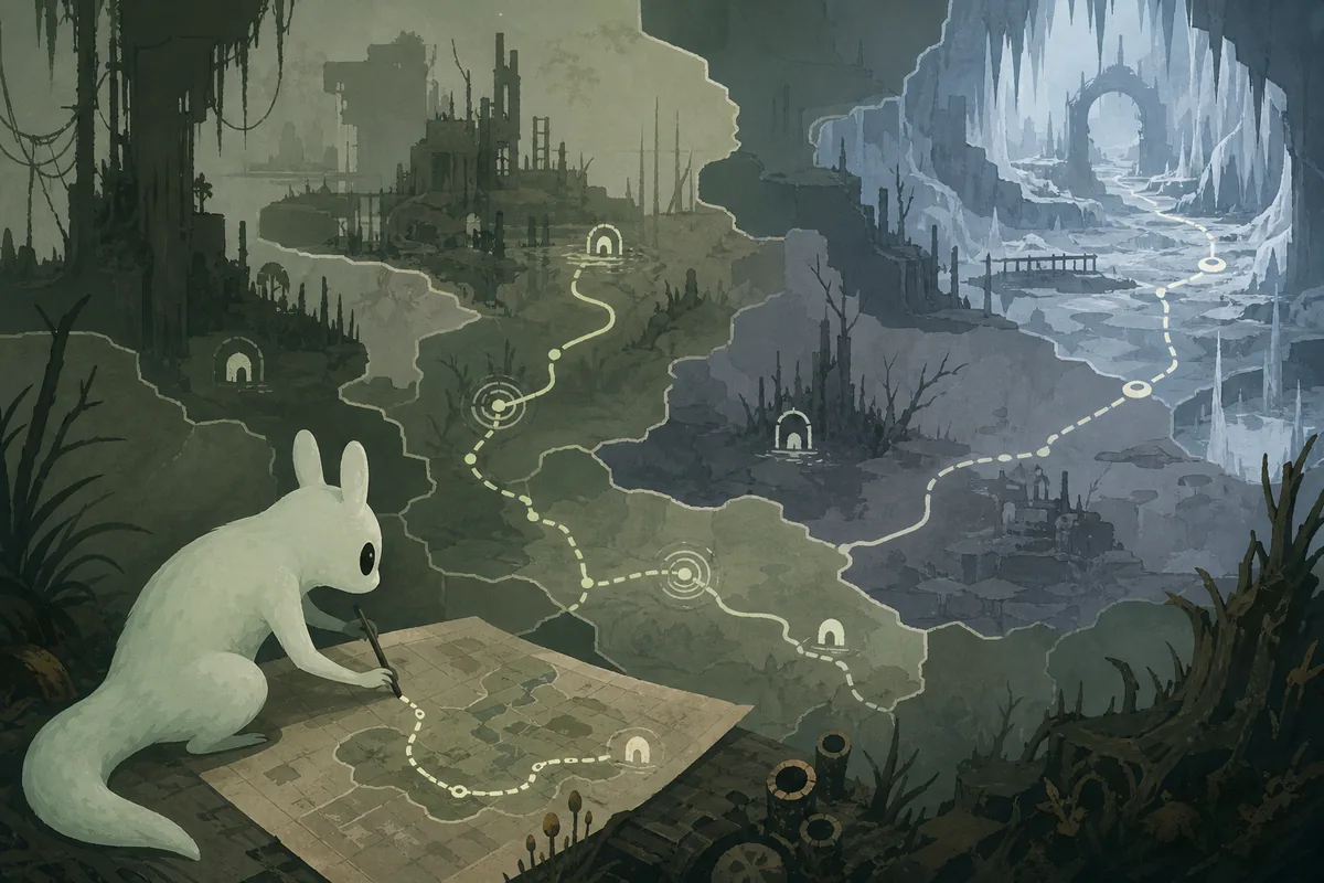 Rain World Saint 지도 가이드: Echo, Karma 10, Rubicon 경로